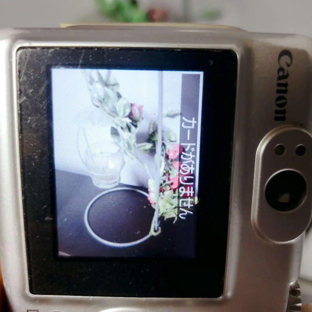 動作確認済 Canon キャノンPowerShot A530 電池稼働　カメラ