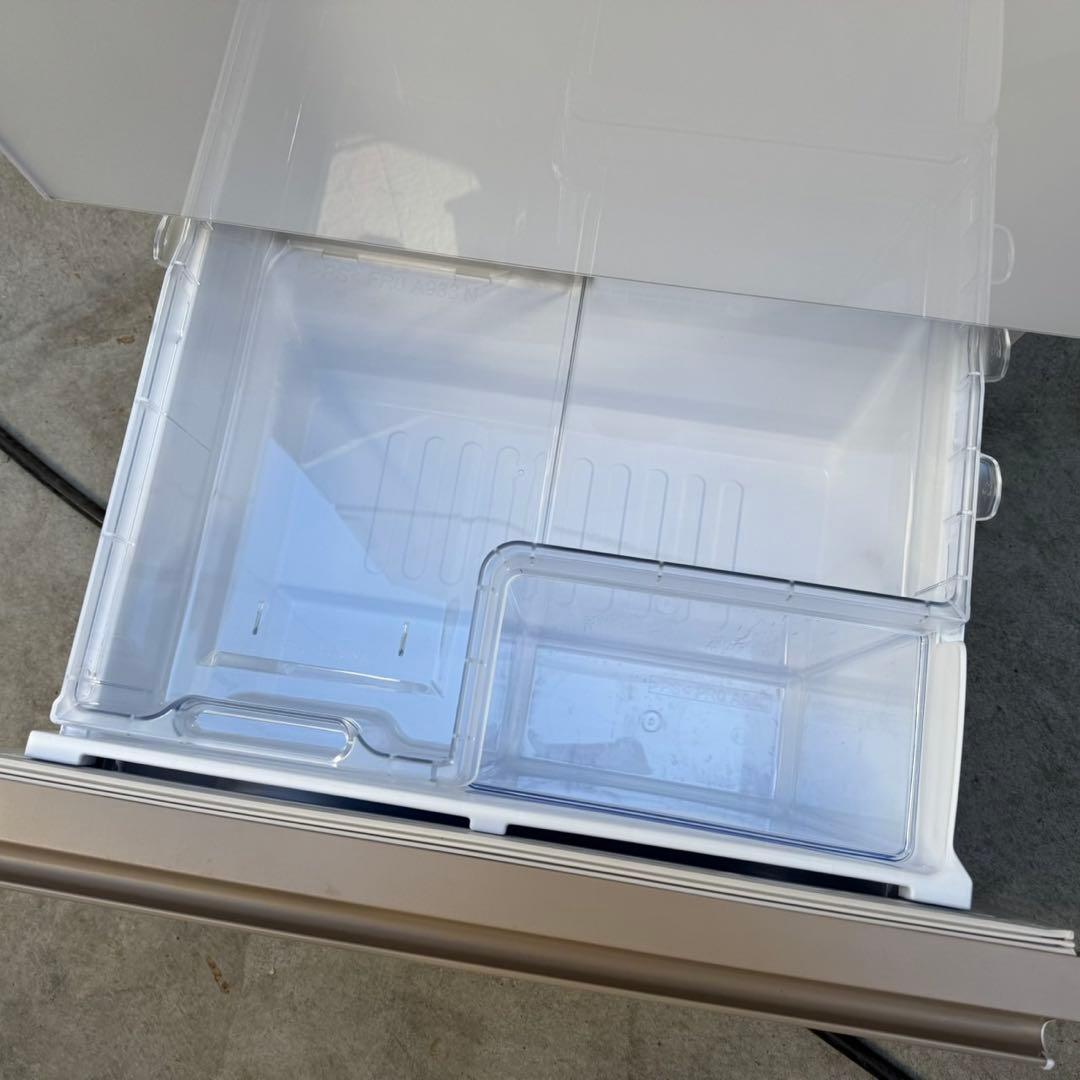 120⭐️2024年製美品★シャープ冷蔵庫3ドア大型自動製氷両開きガラス扉350L