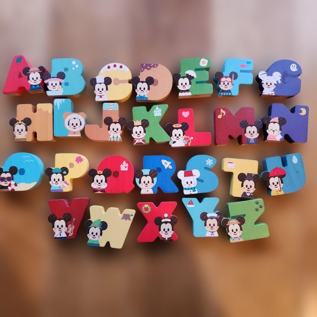 DisneyKIDEA アルファベットセット
