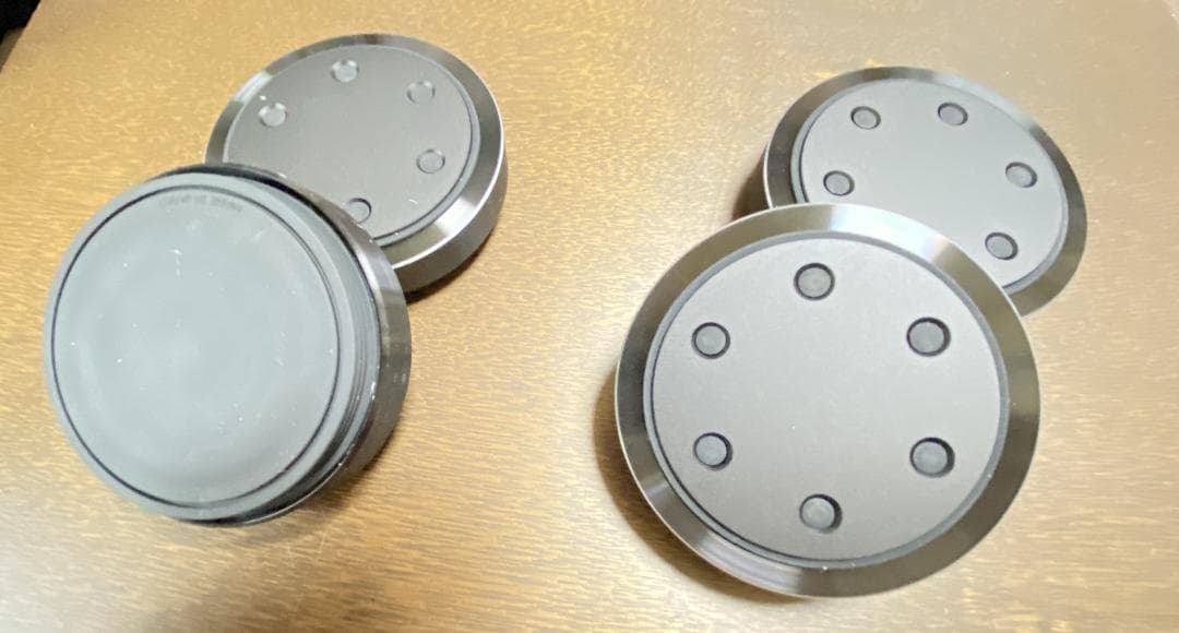 新品 高品質 SONY FW-120 4個セット大型インシュレーター トリプル