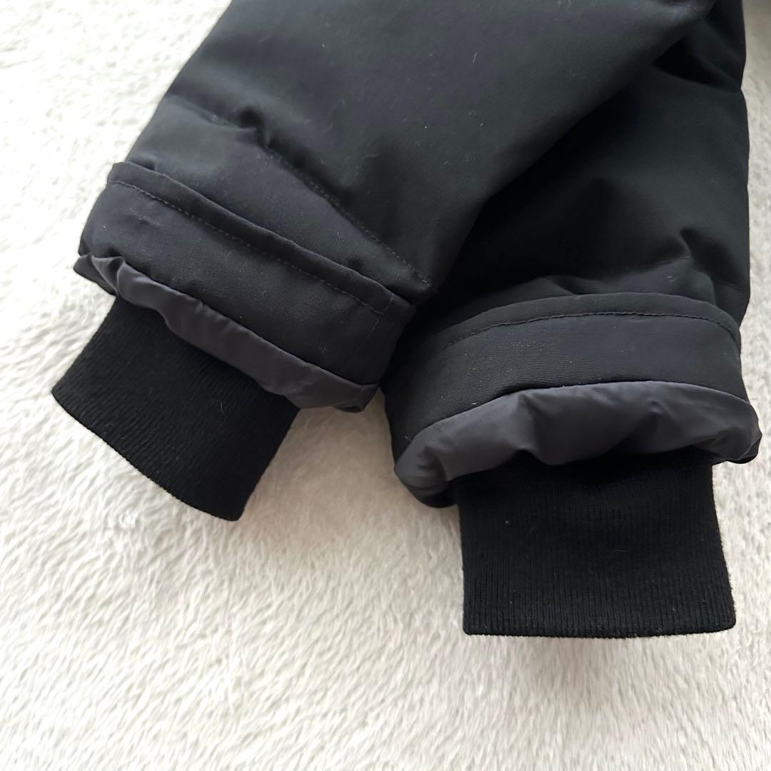 美品 DANTON ダントン ファー付き ダウンコート 36 ブラック