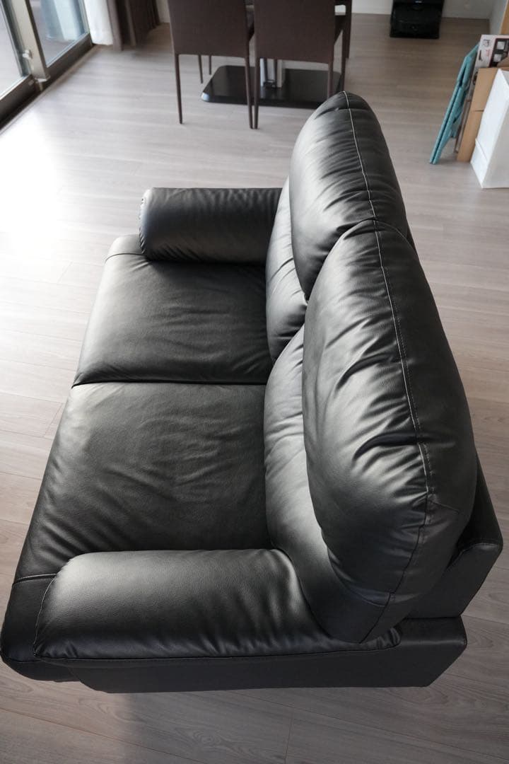 【AZAMI】ニトリ Nシールド 2人掛け ソファ 合成皮革