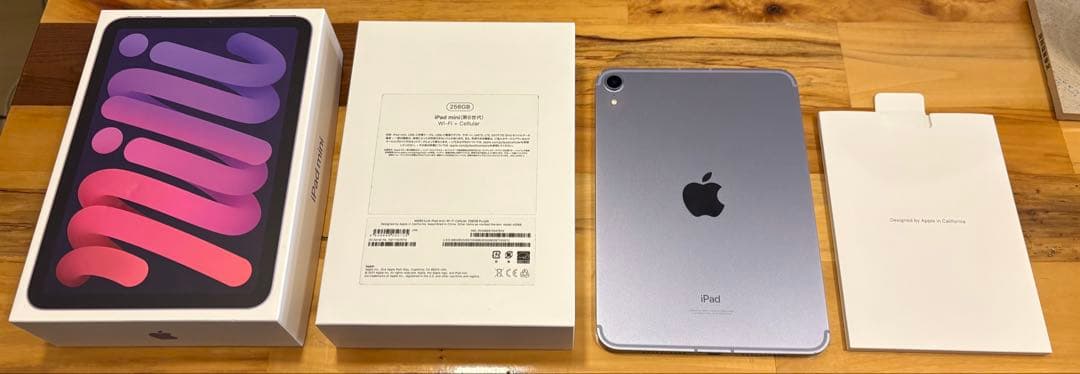iPad本体 iPad mini6 256GB Cellular ,ApplePencil2
