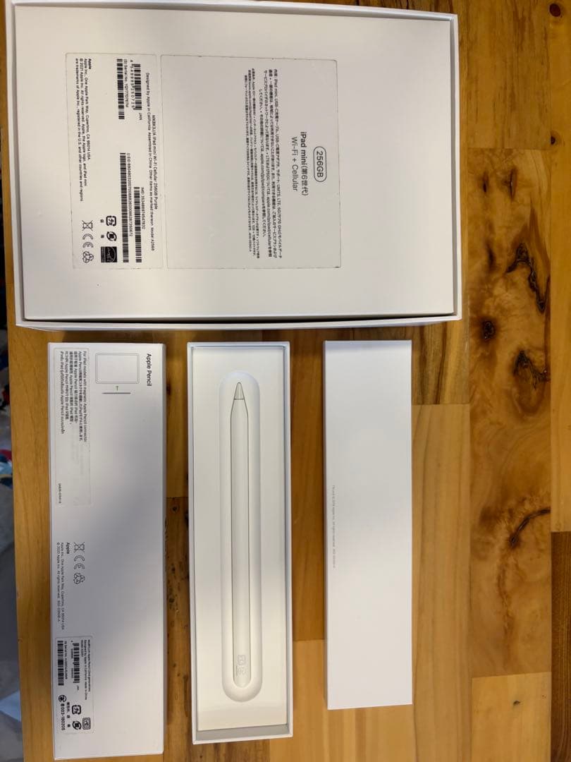 iPad本体 iPad mini6 256GB Cellular ,ApplePencil2