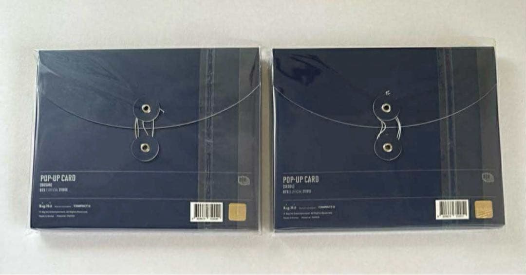 BTS 公式　マジックショップ　ポップアップカード　釜山 ソウル
