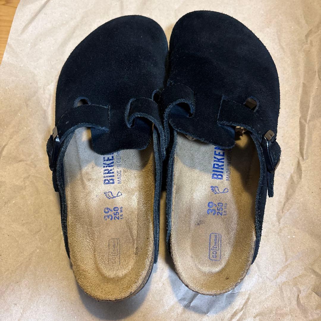 BIRKENSTOCK ブラックサンダル 39