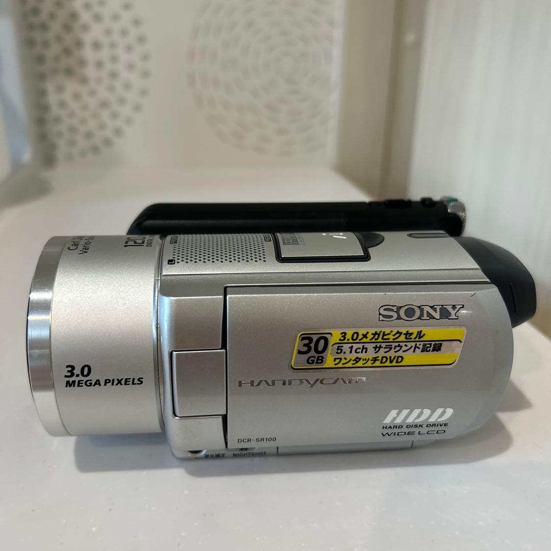 【中古】SONY DCR-SR100 ビデオカメラ 本体 その他付属品　箱付き