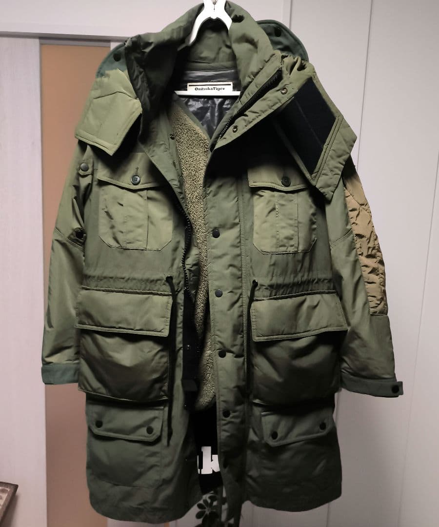 【定価9万円】オニツカタイガー ボアライナー付 モッズコート