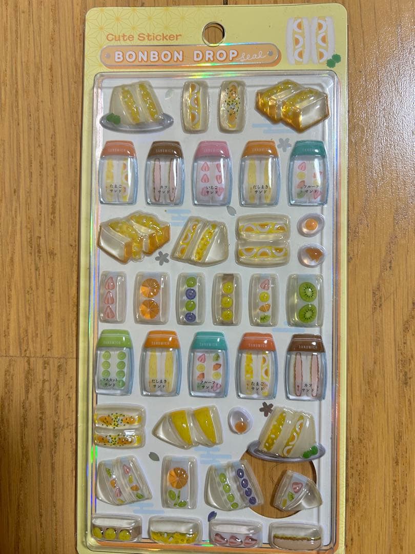 早い者勝ち！正規品 ボンボンドロップシール 新作 和柄 8種