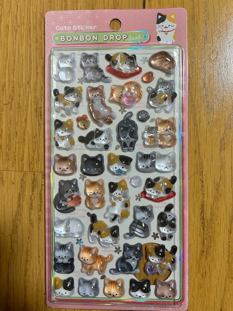 早い者勝ち！正規品 ボンボンドロップシール 新作 和柄 8種