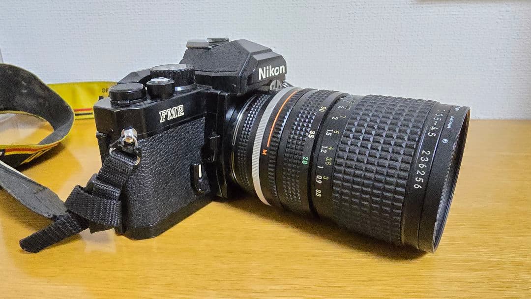 Nikon　FM2　ブラック　ニッコール　28-85