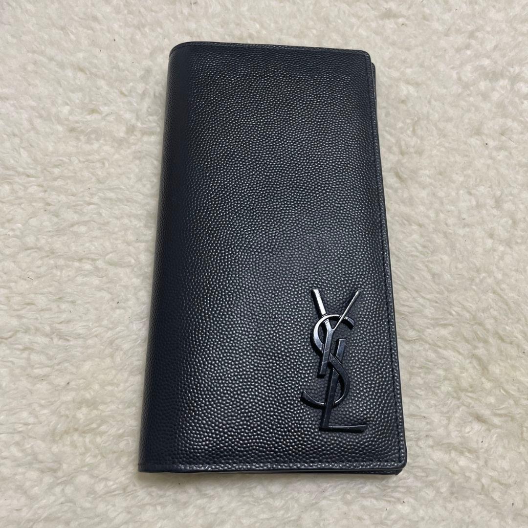 SAINT LAURENT　サンローラン　長財布　　ブラック　極美品‼️