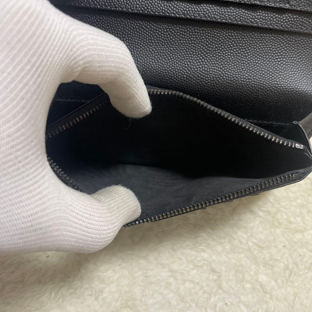 SAINT LAURENT　サンローラン　長財布　　ブラック　極美品‼️