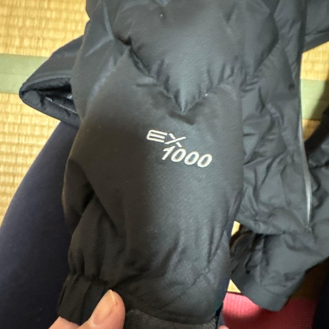 モンベルブラック イグニスダウンパーカー　レディースLサイズ