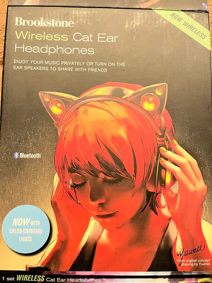 猫耳ヘッドホン 7色切り替え可能