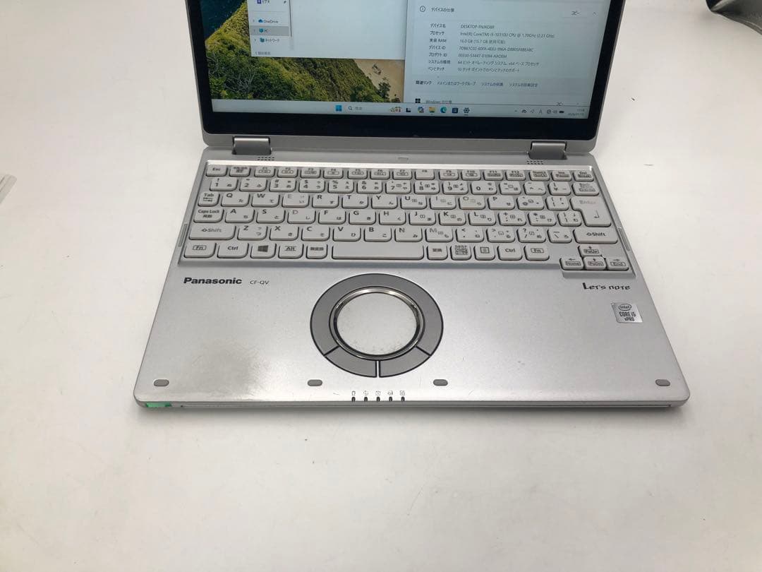 Windowsノート本体 Panasonic CF-QV9 [Core i5 10310U