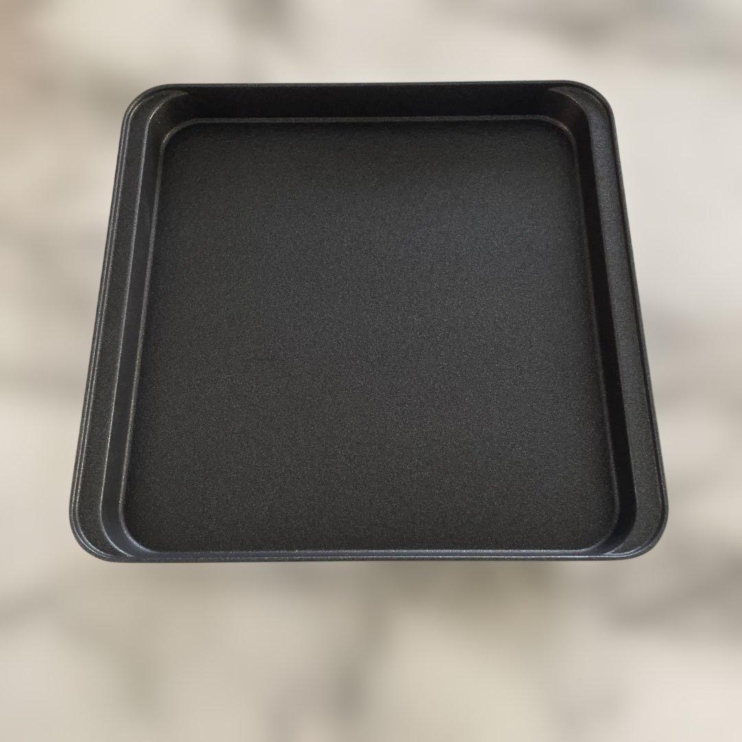 未使用　abien 黒い正方形ホットプレート