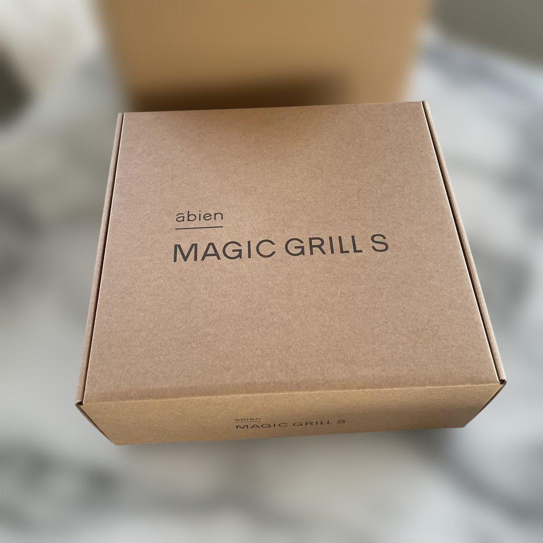 未使用　abien 黒い正方形ホットプレート