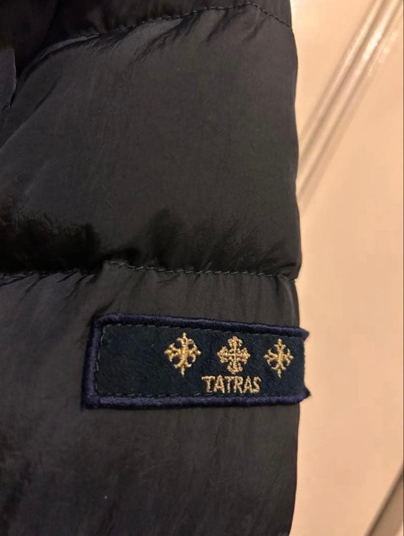 【美品】TATRAS POLITEAMA ダウンジャケット ダークネイビー 01