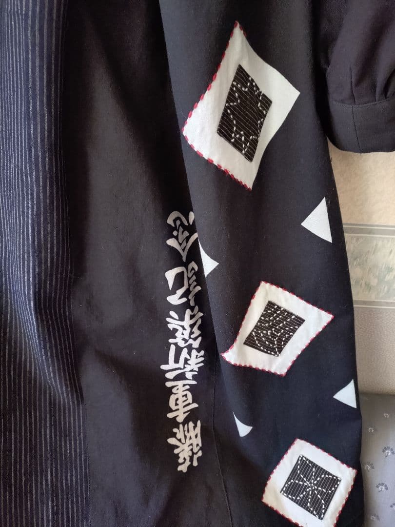 Ｍ　フード付き半纏のコート