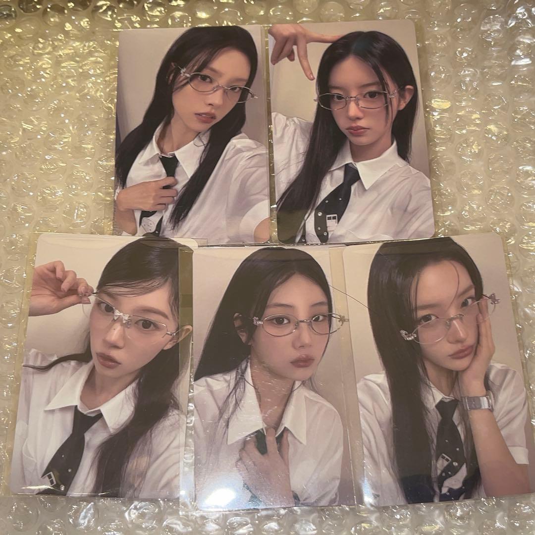 ILLIT 時よ止まれ weverse 来日記念 ラキドロ トレカ　5種セット