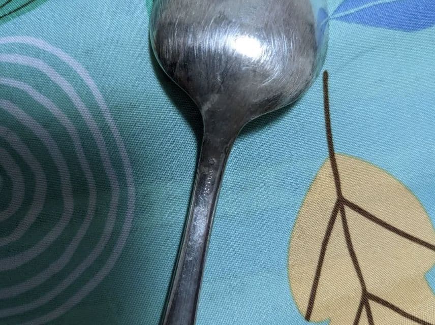 さ*わ様 日本海軍 スプーン 桜 錨 アンティーク