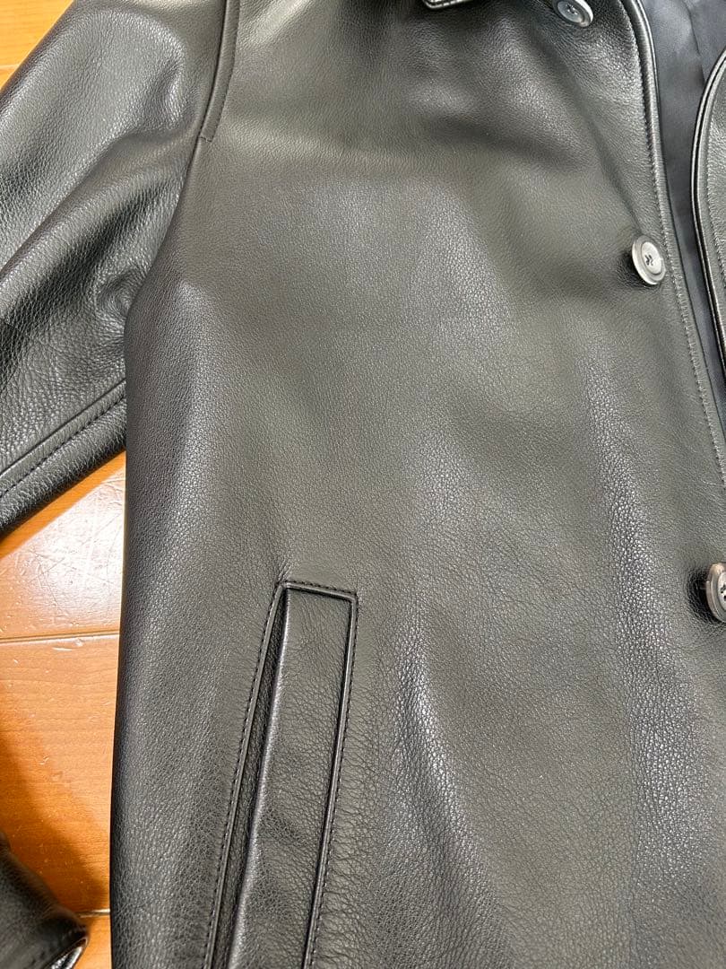 美品　EDITIONS M.R カウレザー　サイズ46 ラムファー