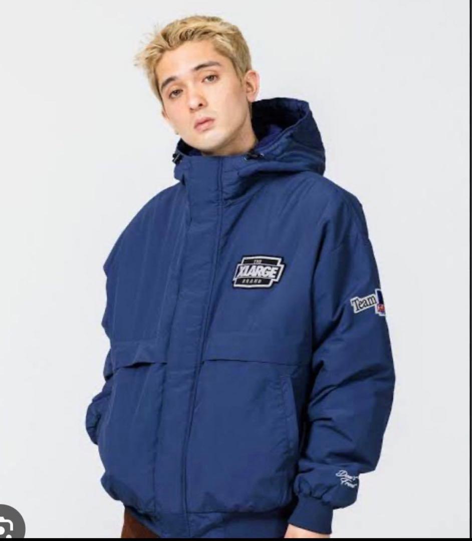 XLARGE フード付き　ナイロンジャケット　 Lサイズ