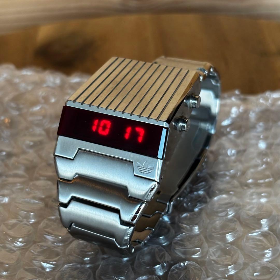adidas ヴィンテージ 腕時計 LED