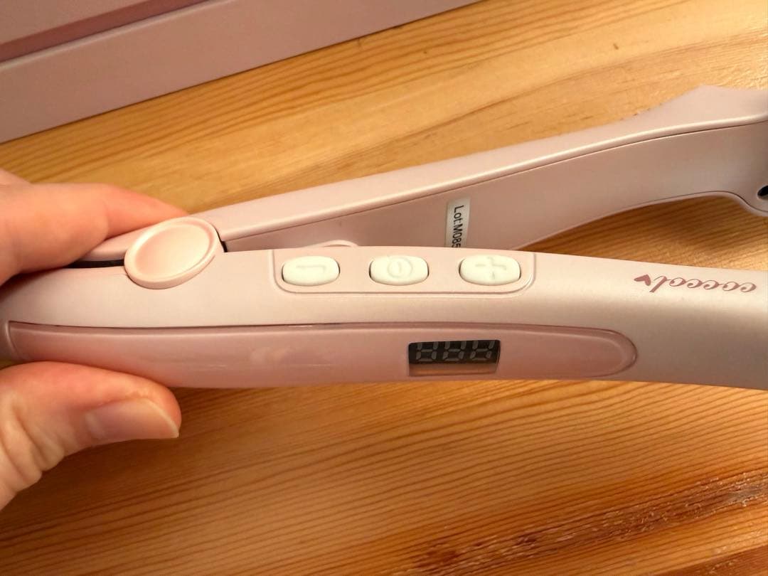 美品 シルクプロアイロン ラディアント 28mm 限定カラー（ピンク）