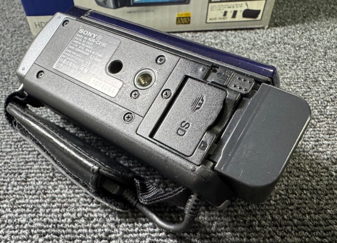 SONY　ハンディーカム　HDR-CX180（ブルー）デジタルビデオカメラ