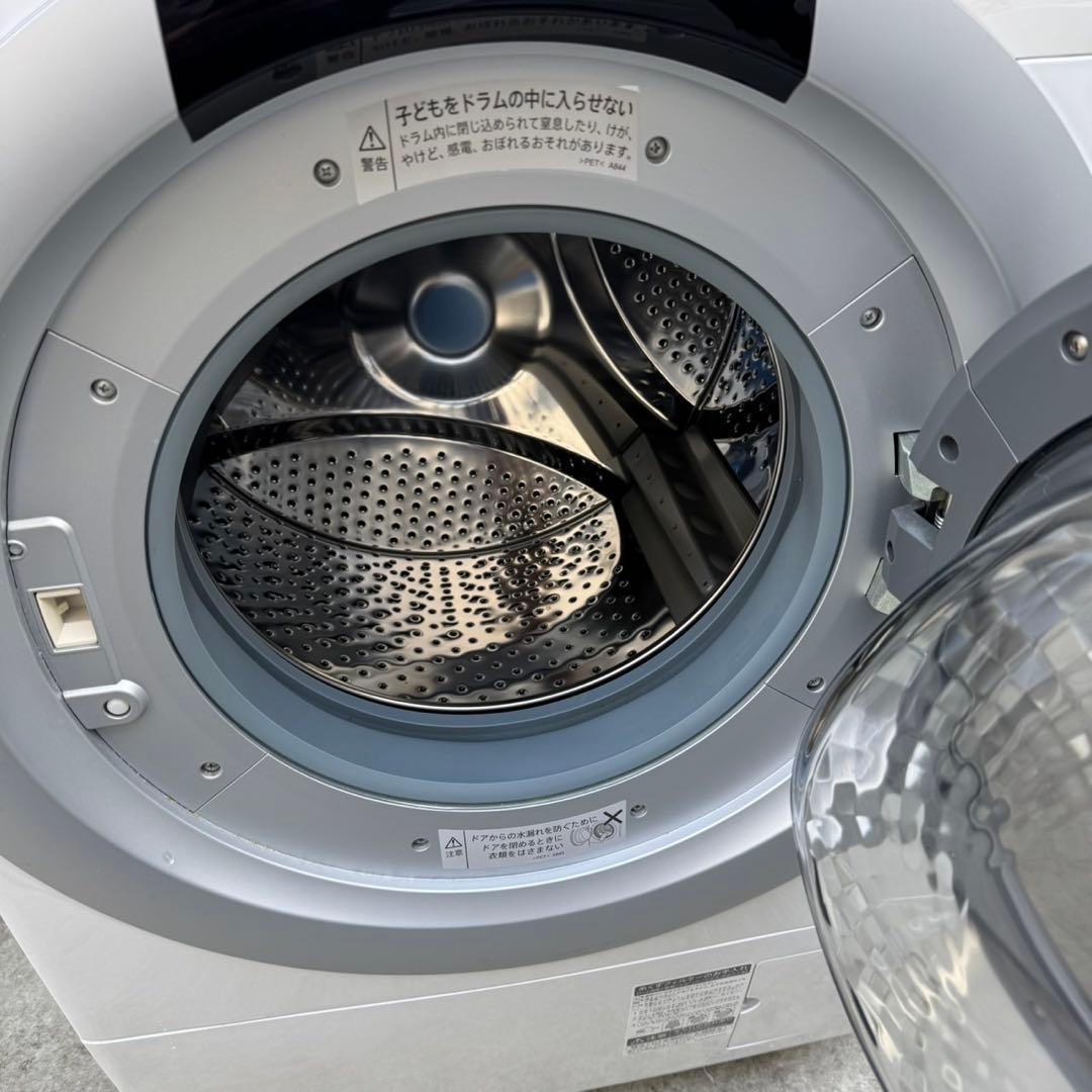 88⭐️2024年製美品★シャープ　ドラム式洗濯機　7KG 熱乾燥　一人暮らし