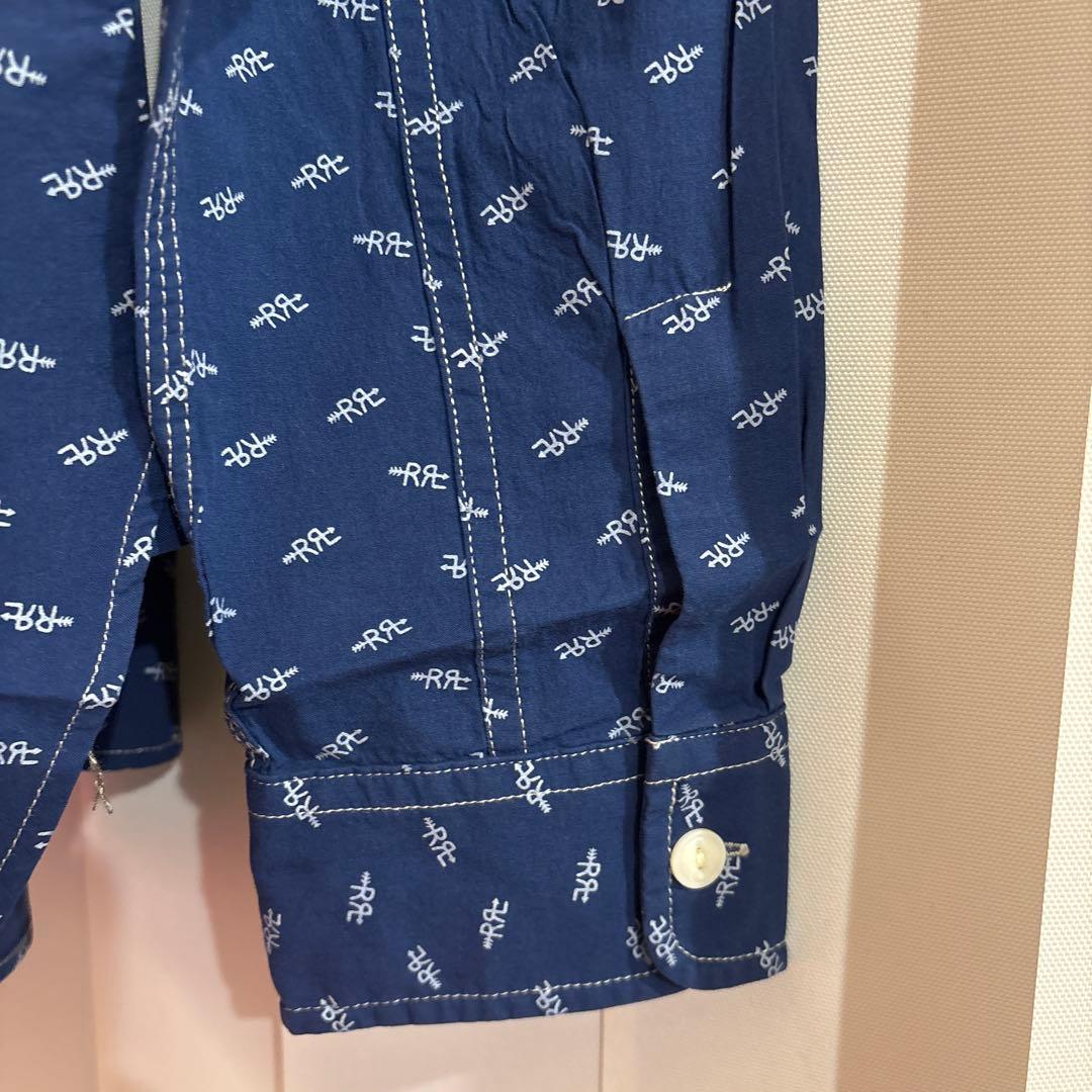 RRL indigo Logo work shirts Mサイズ