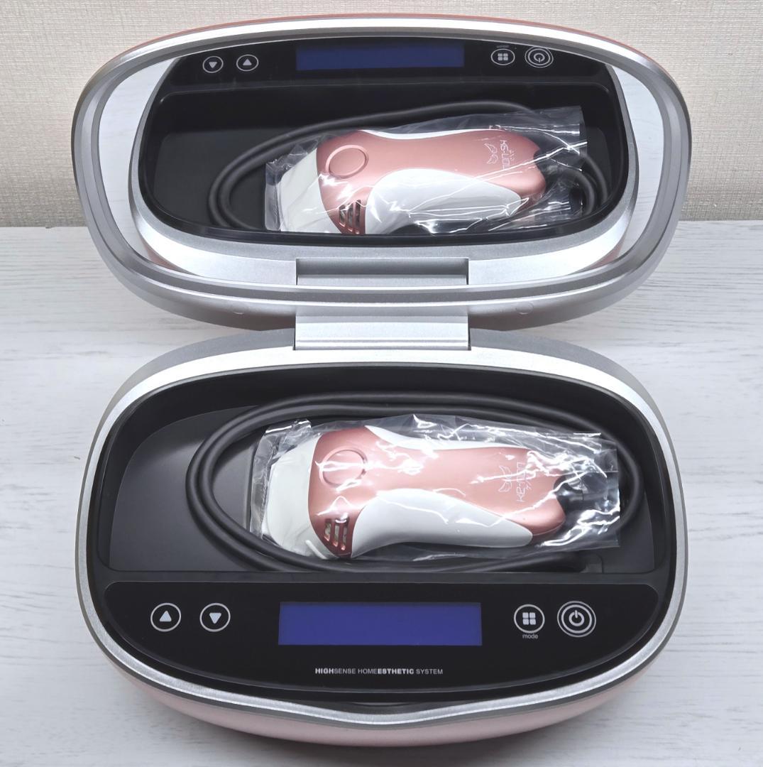 【使用僅少/付属品全付】脱毛器 ケノン 8.4 眉毛脱毛器付 ピンクゴールド