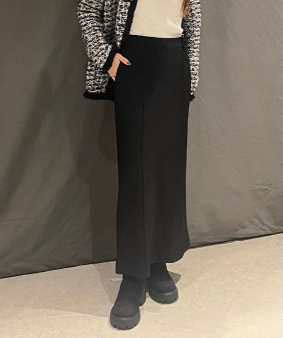 新品★ストレッチ ショートブーツ 黒 UNITED ARROWS ¥31900