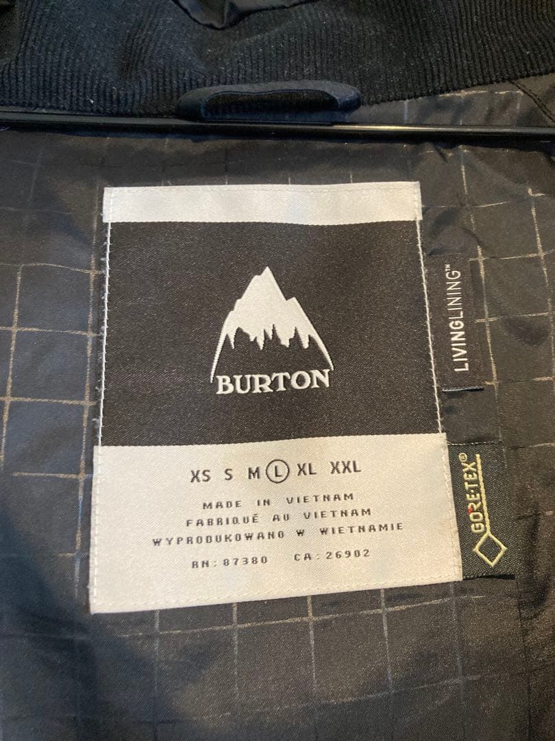 BURTON GORE-TEX ジャケット ブラック