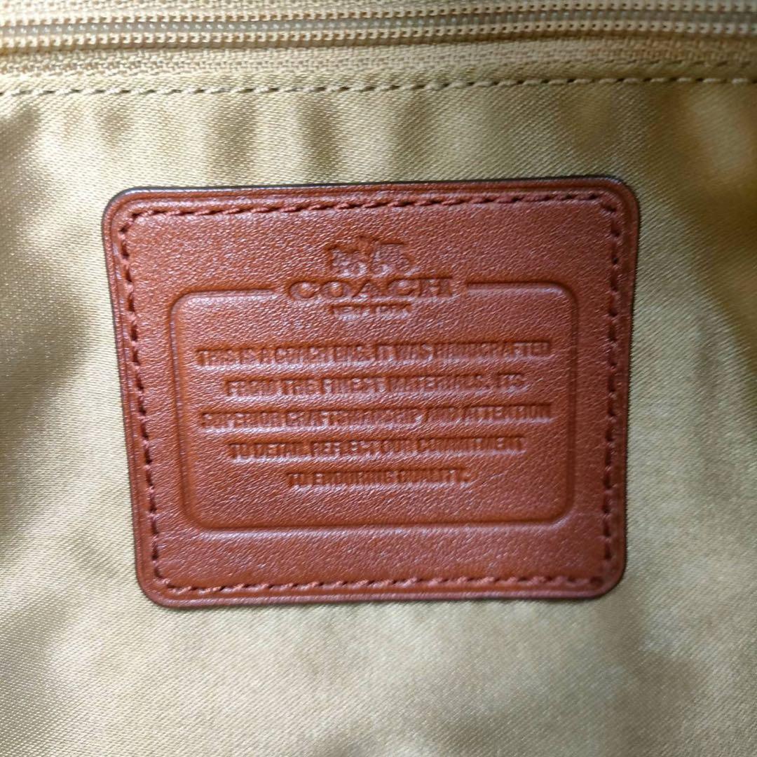 50 COACH コーチ　シグネチャー　トートバッグ　ハンドバッグ