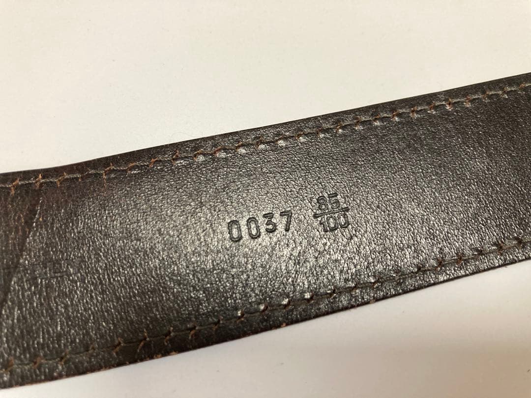 Dior Homme ベルト エディ期 dバックル Hedi Slimane