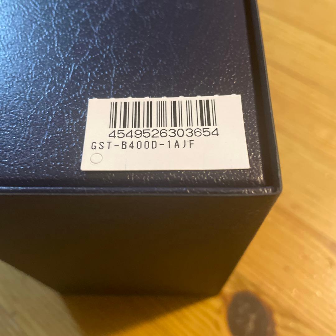 CASIO G-SHOCK GST-B400D-1AJF 新品未使用 帯付き