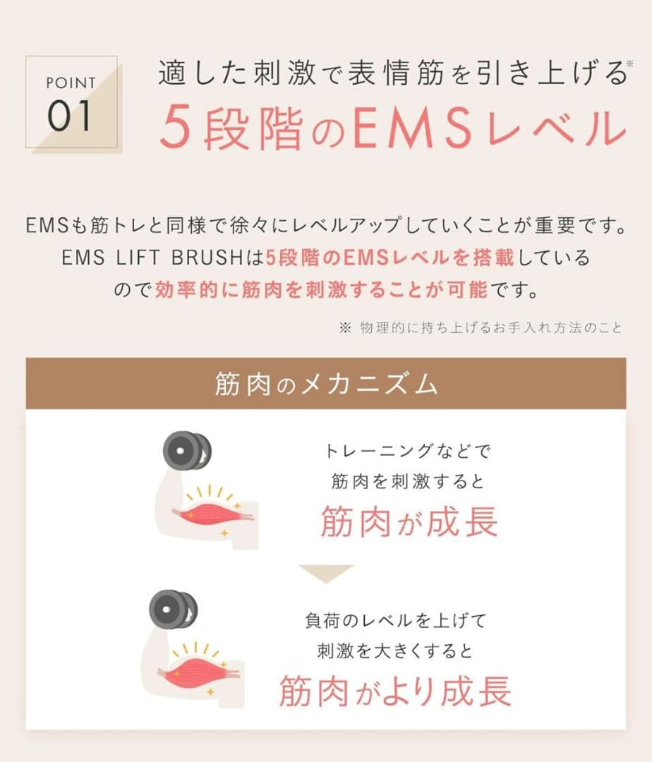 SALONIAサロニア EMS リフトブラシ 電気ブラシ 美顔器 電動頭皮ブラシ