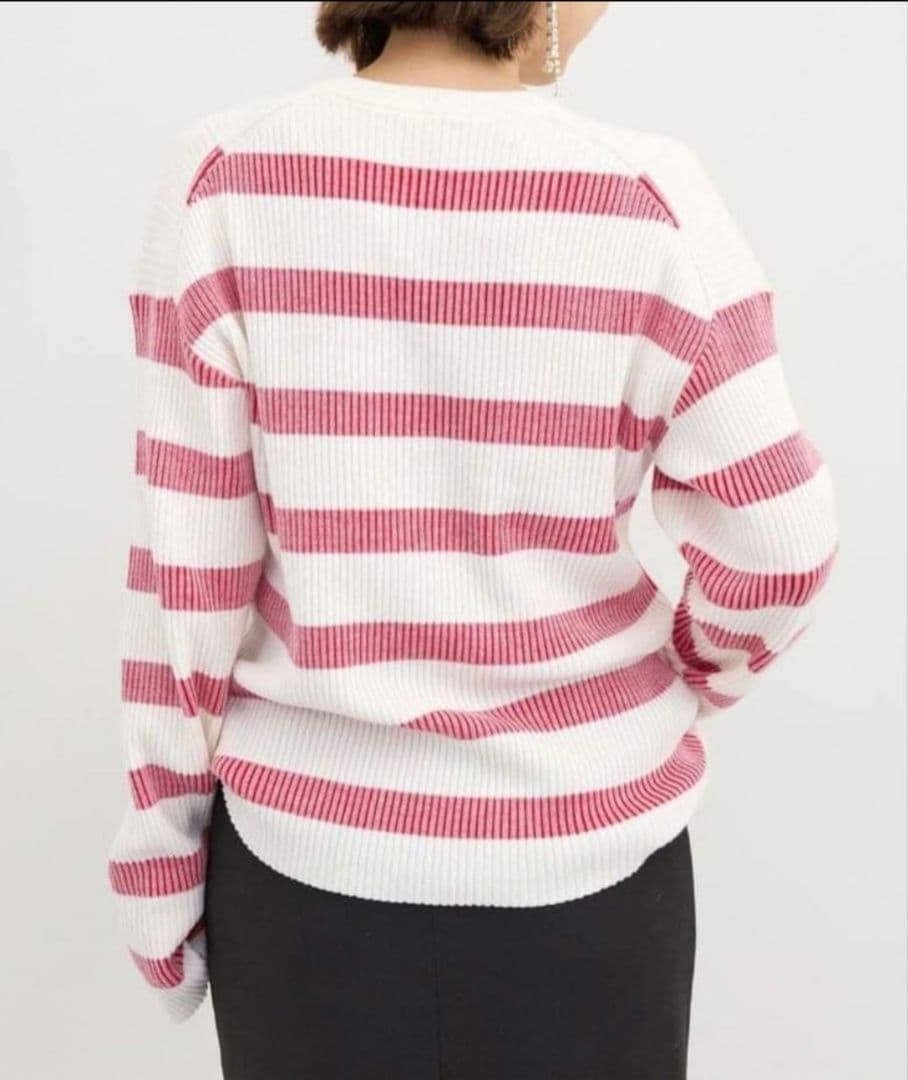 25ss L'Appartement Border Knit アパルトモン