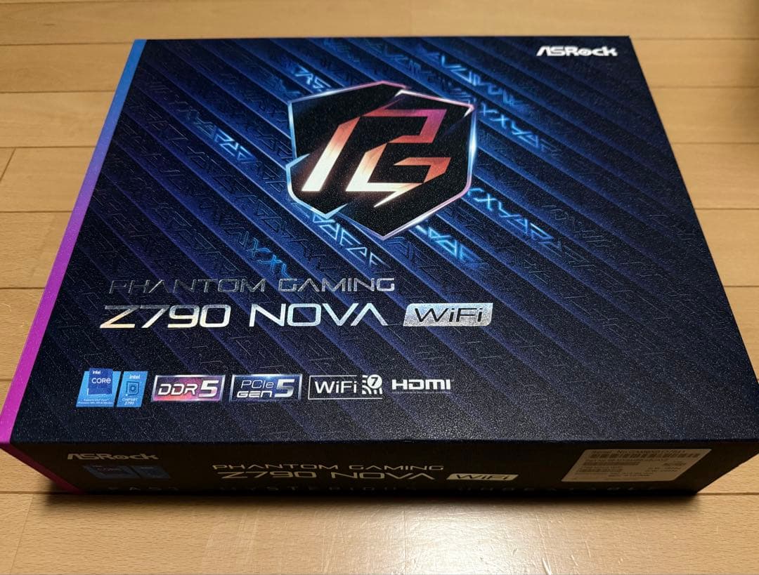 ASRock Z790 NOVA WiFi LGA1700 動作良好 付属品あり