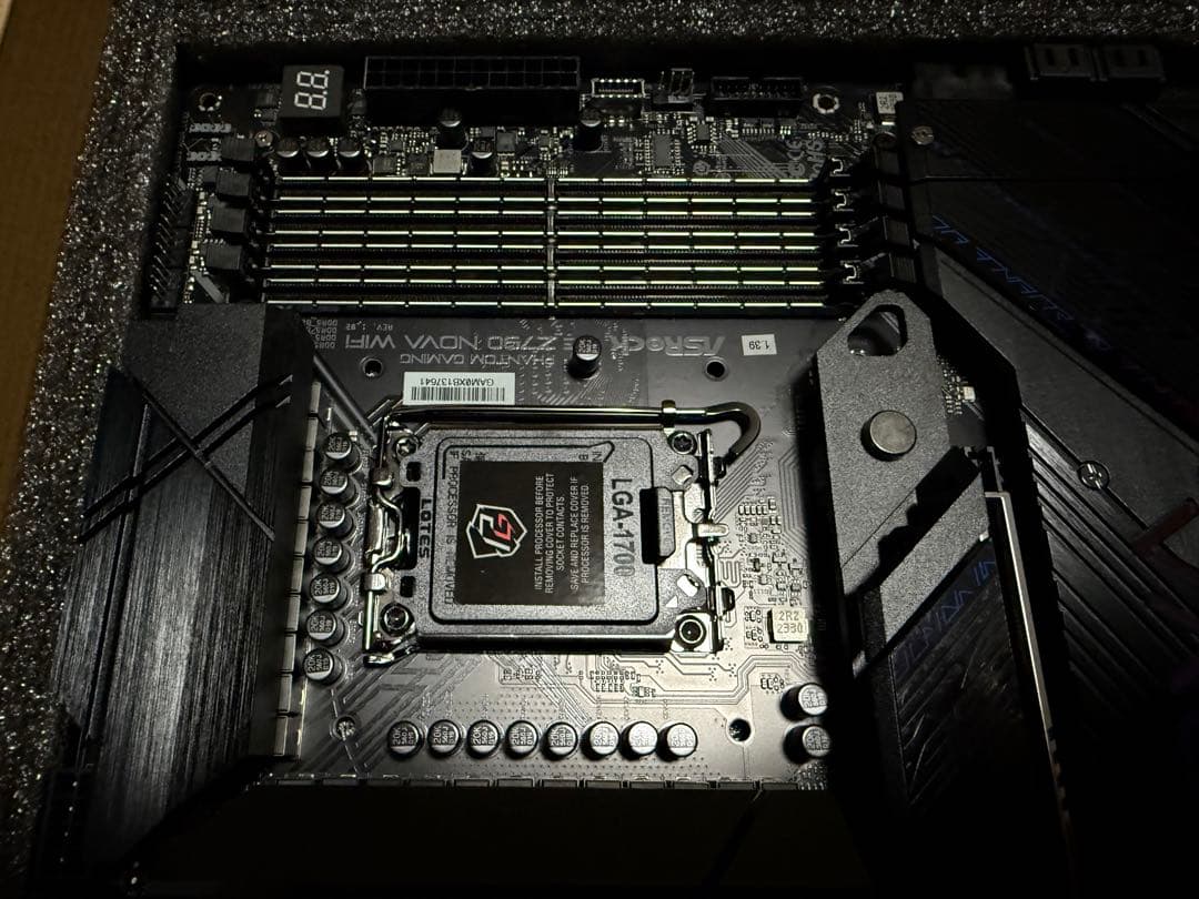 ASRock Z790 NOVA WiFi LGA1700 動作良好 付属品あり