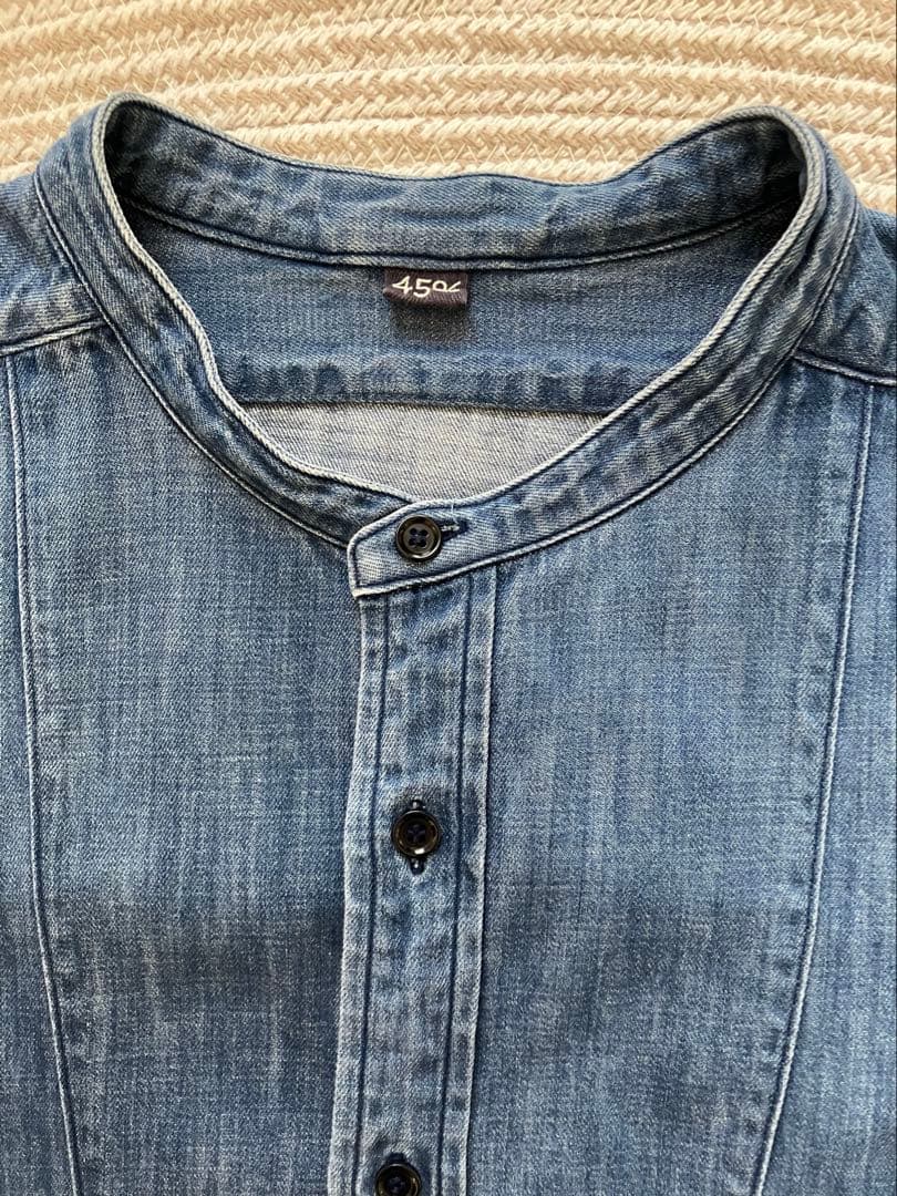 45R モンプチデニムの908ビッグーグーシャツ ユニセックス