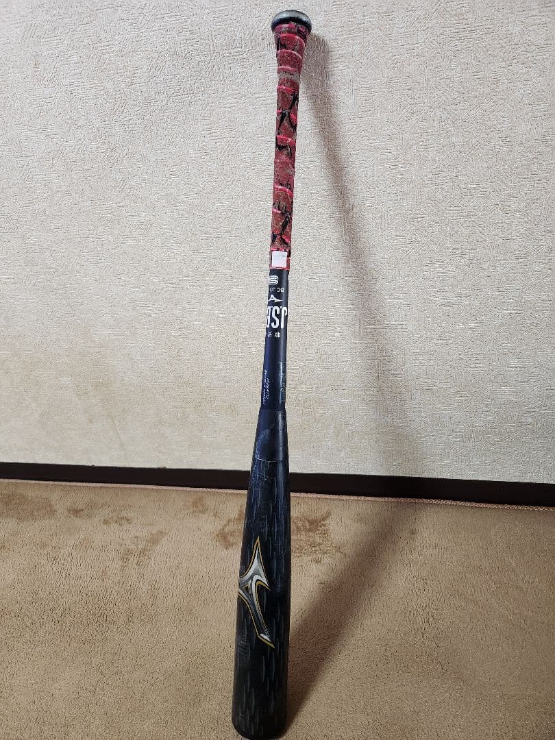 Mizuno レガシーメタル 軟式バット 84cm/740g バットケース付き