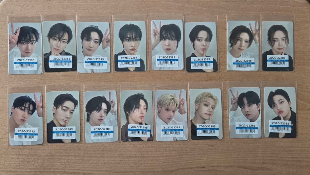 ATEEZ　Ashes to Light　個別ジャケット8種　ユニバ特典16枚②