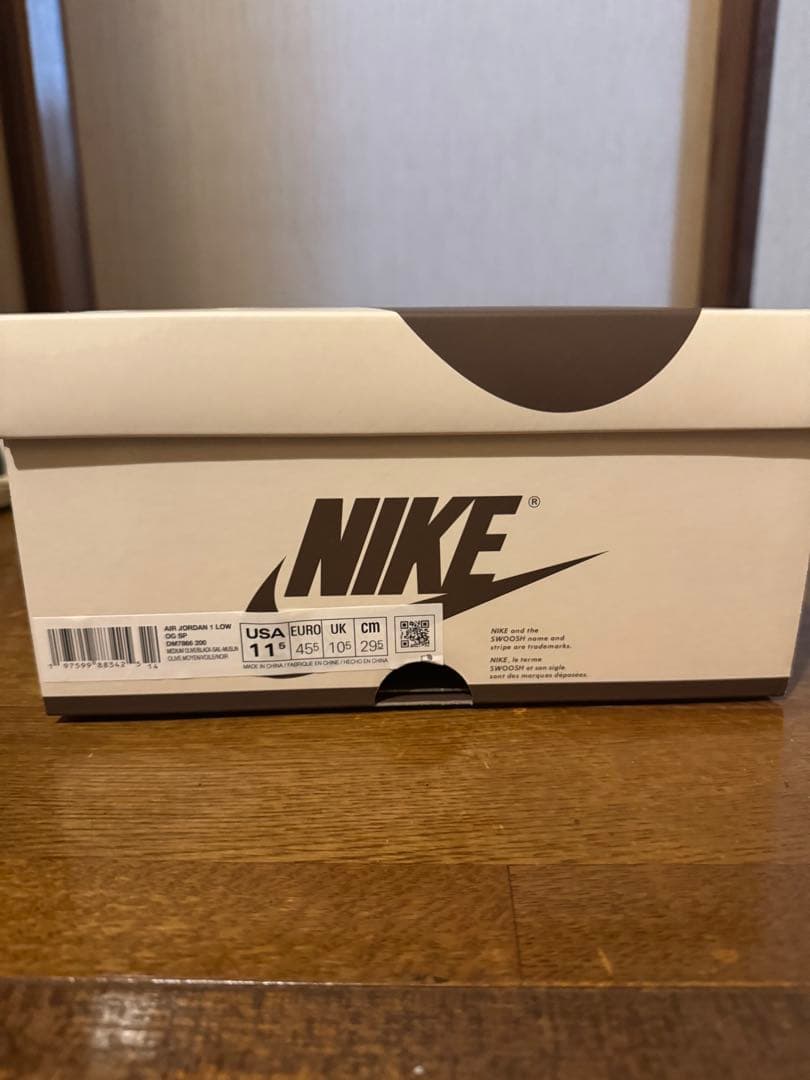 AirJordan1low✖︎TravisScott ReverseOlive