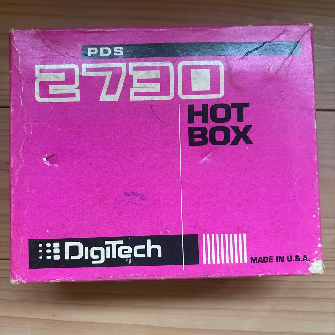 DigiTech PDS2730 HOT BOX ディレイディストーション箱取説
