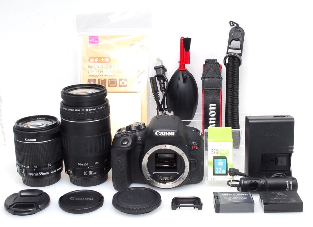 ✨Canon KISS X9i✨超望遠✨ダブルレンズ✨Wi-Fi✨キヤノン✨