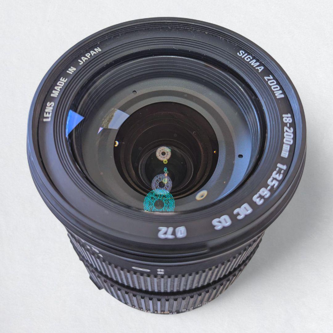 美品　シグマ SIGMA 18-200mm F3.5-6.3 DC OS